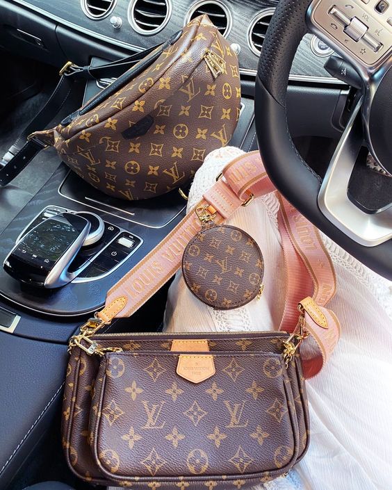 Louis Vuitton Multi-Pochette Bag in pink mysite