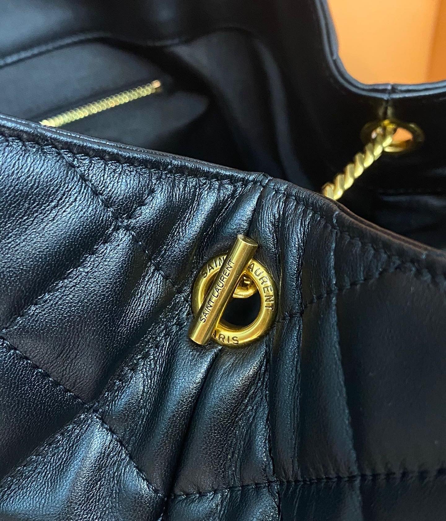 SAINT LAURENT Icare extra large embellished quilted leather tote mysite
