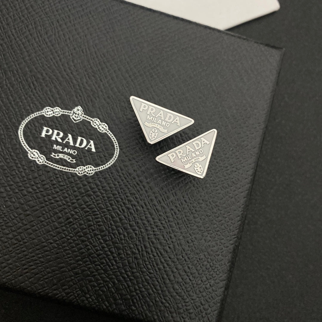 Classic Hot Triangle Letter Stud Earrings mysite
