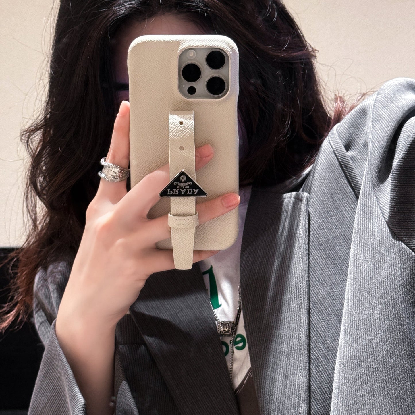 Pra Leather Handle iPhone Case mysite