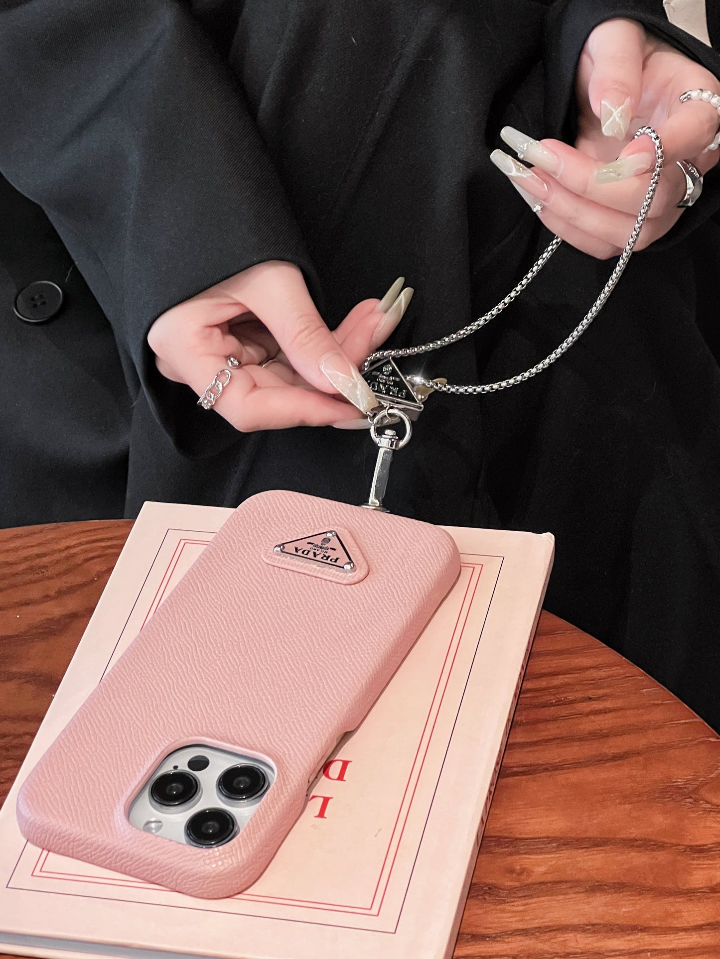 Pra Leather Crossbody iPhone Case mysite