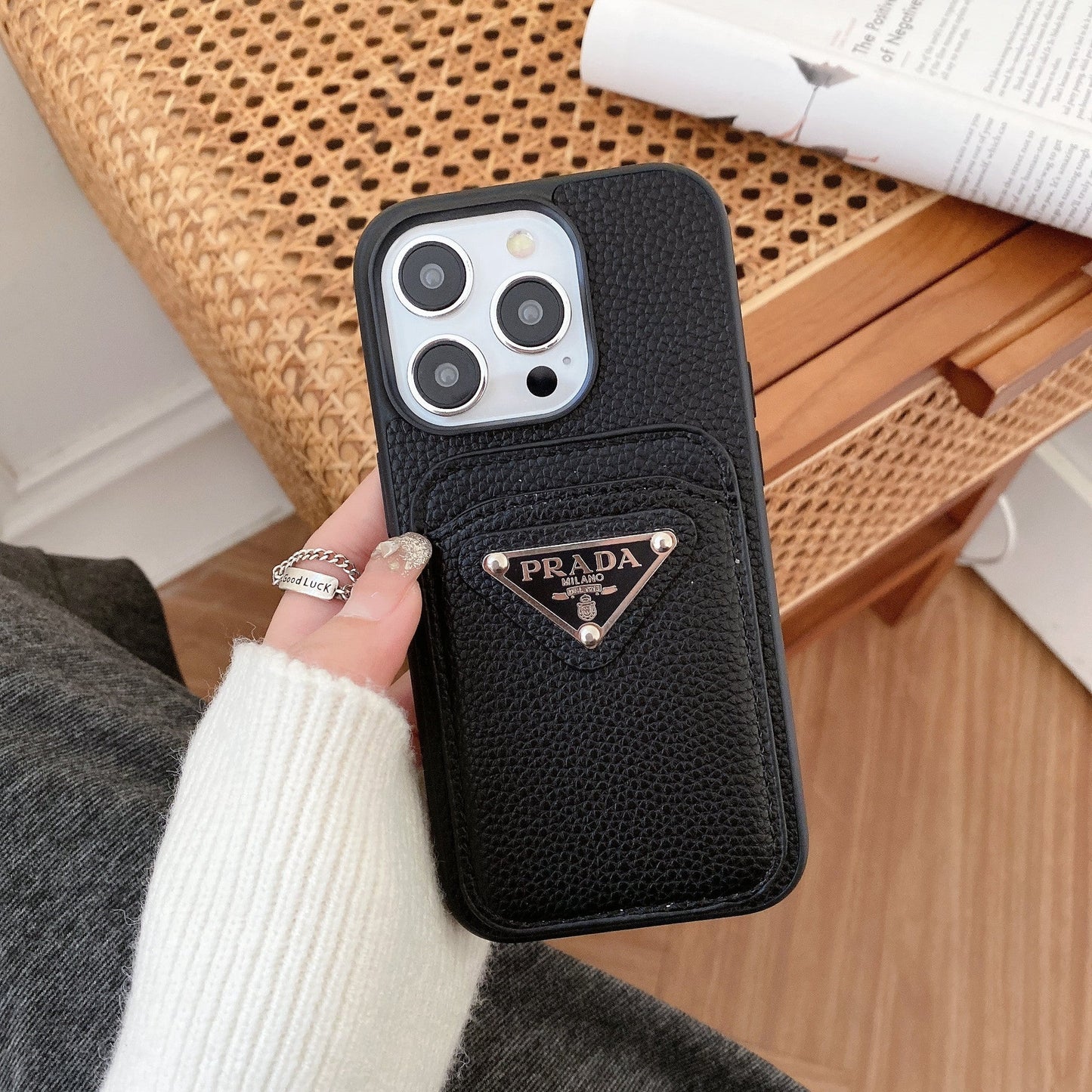 Pra Card Holder Color iPhone Case1 mysite