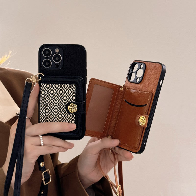 CC Camellia Crossbody iPhone Case mysite