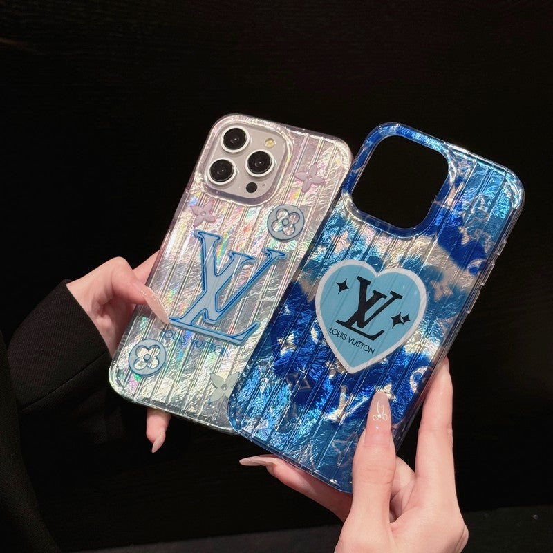 Lou Pink & Blue iPhone Case mysite