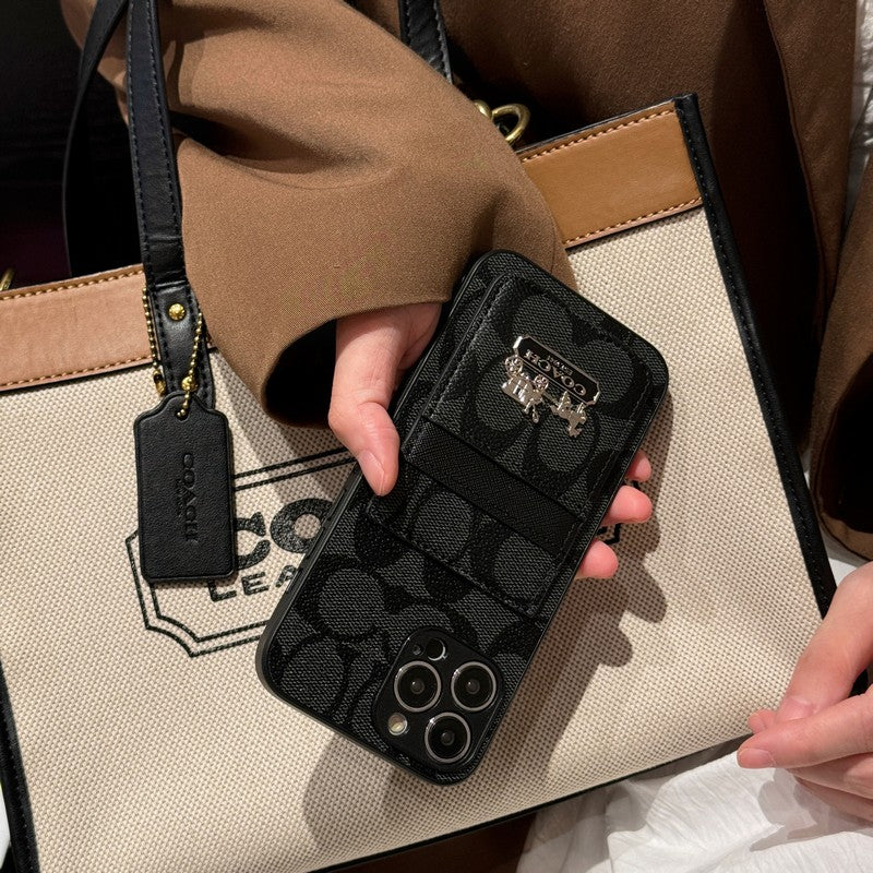 Coa Card Bag Leather iPhone Case mysite