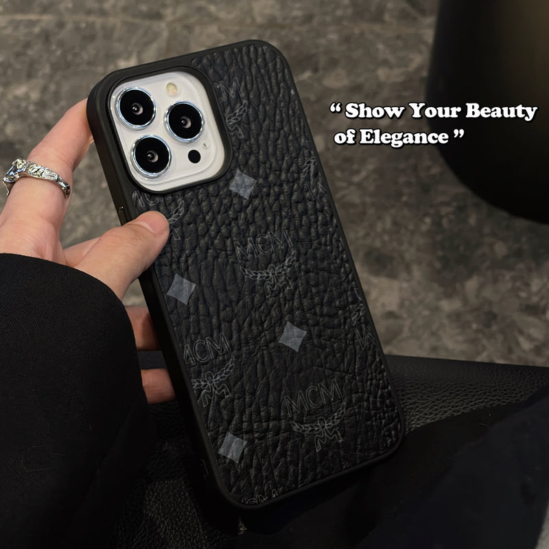 MCM iPhone Case Black-MCK240603 mysite