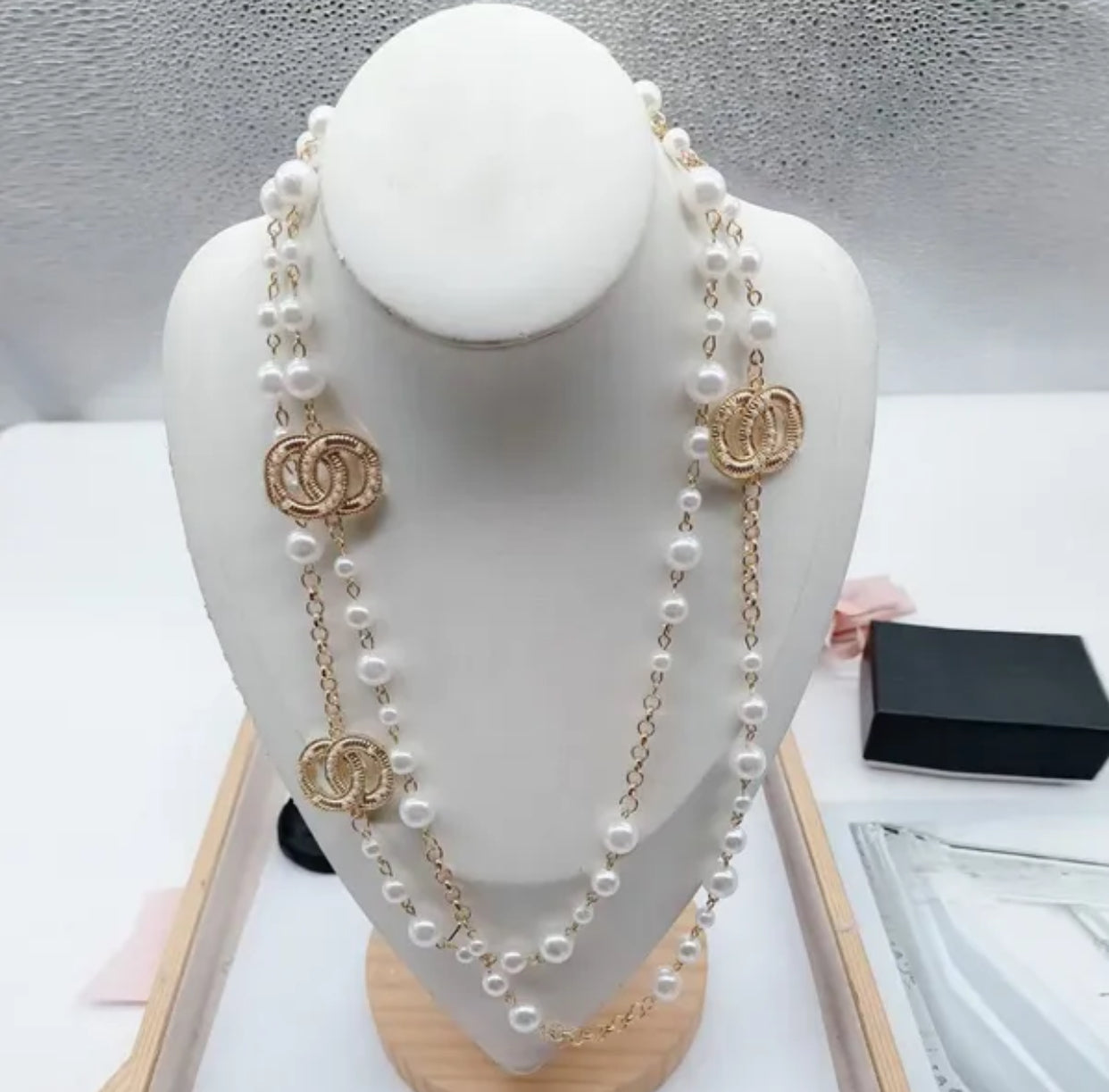 Luxury Fashion Pearl Necklace Classic Vintage Jewelry mysite