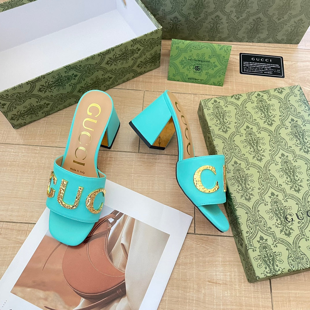 Retro Block Heel Sandals mysite
