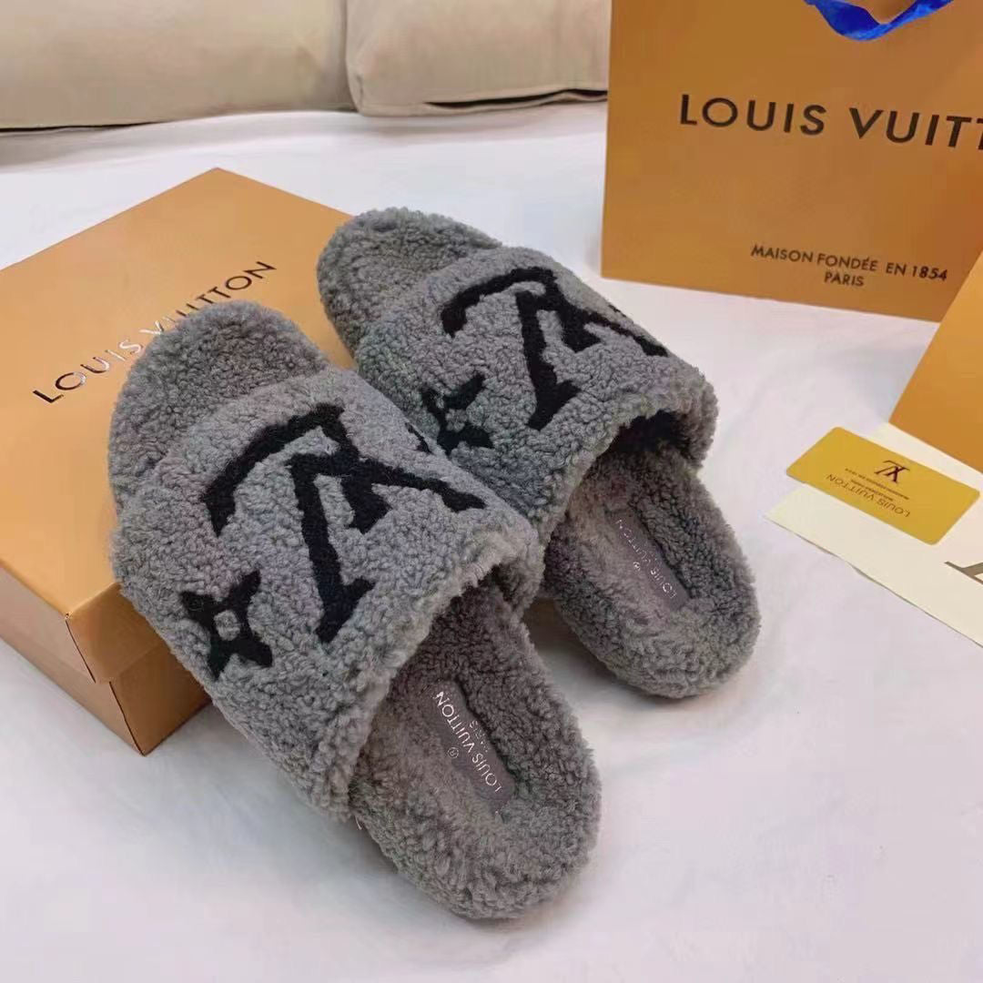Lamb Wool Slippers-1 mysite