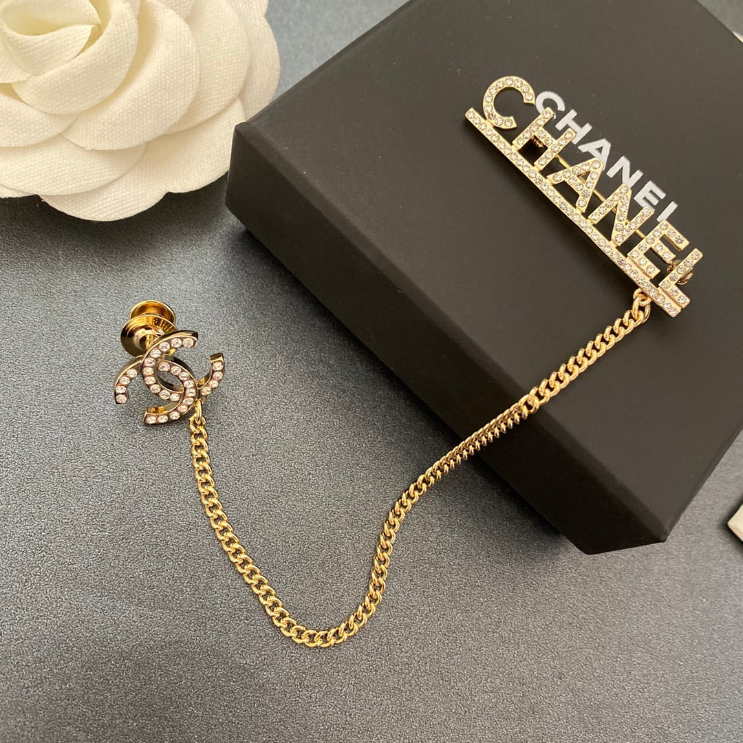 Button Chain Brooch mysite