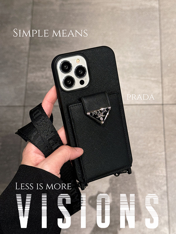 Pra Crossbody Leather iPhone Case mysite