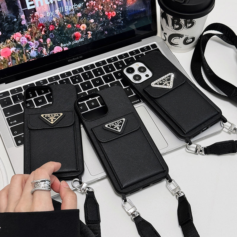 Pra Crossbody Leather iPhone Case mysite