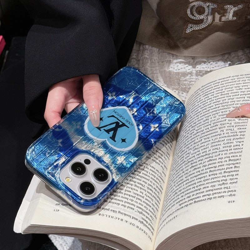 Lou Pink & Blue iPhone Case mysite