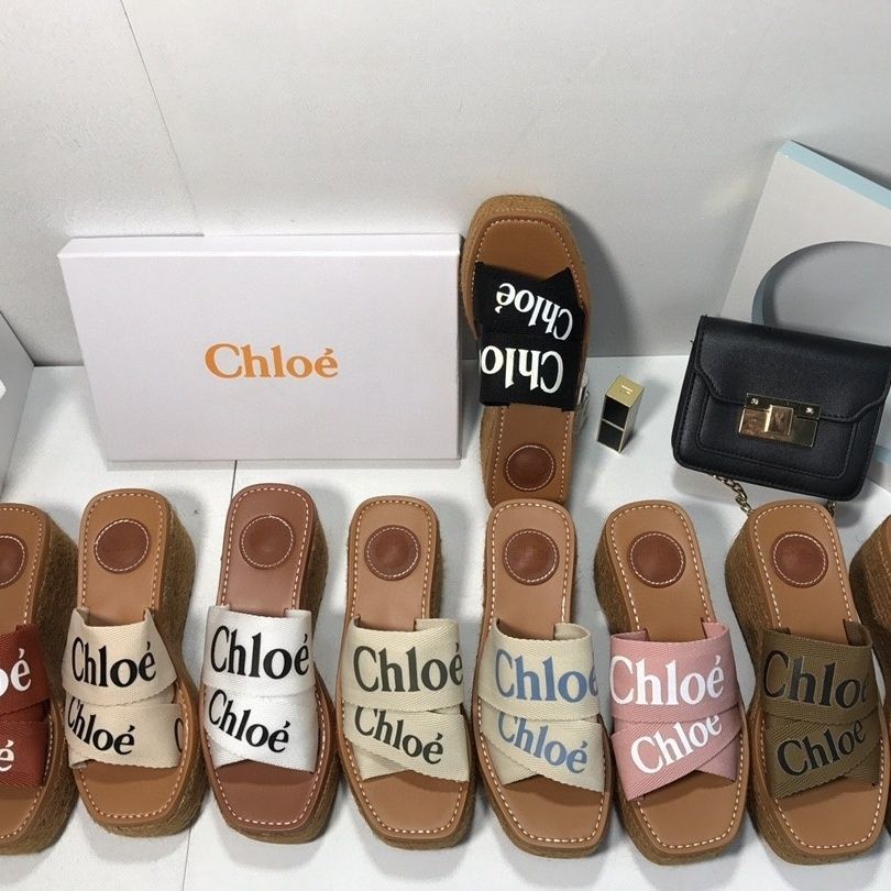 Canvas Woody Platform Sandals mysite