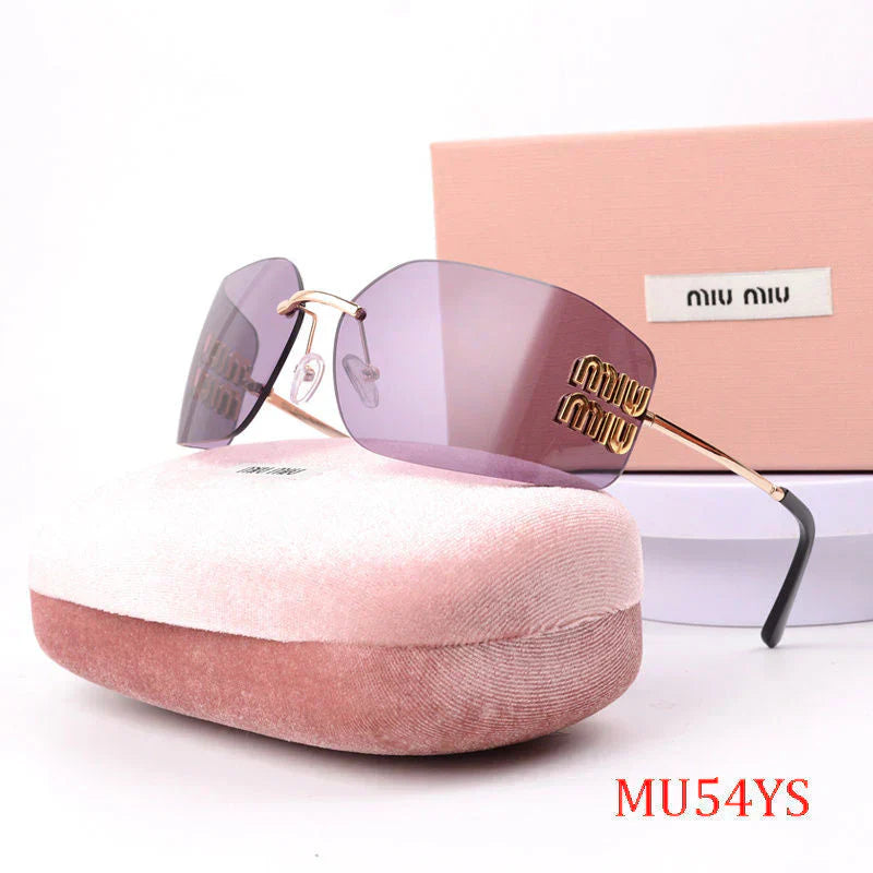 Fashionable frameless sunglasses mysite