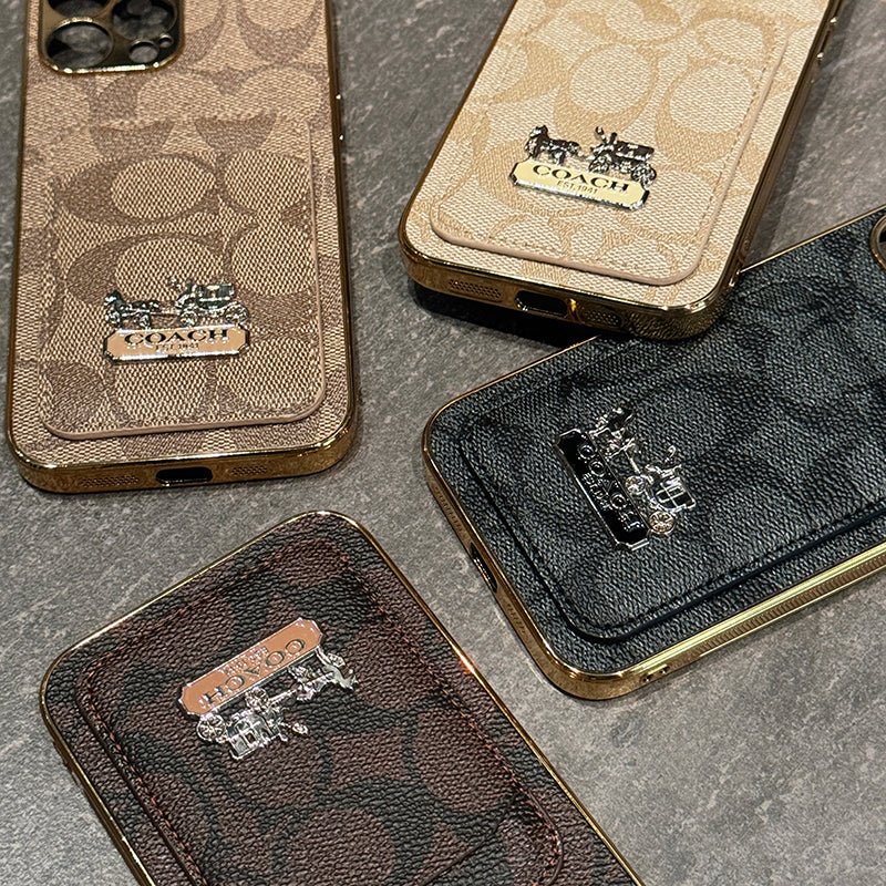 Coa Card Bag Leather iPhone Case mysite