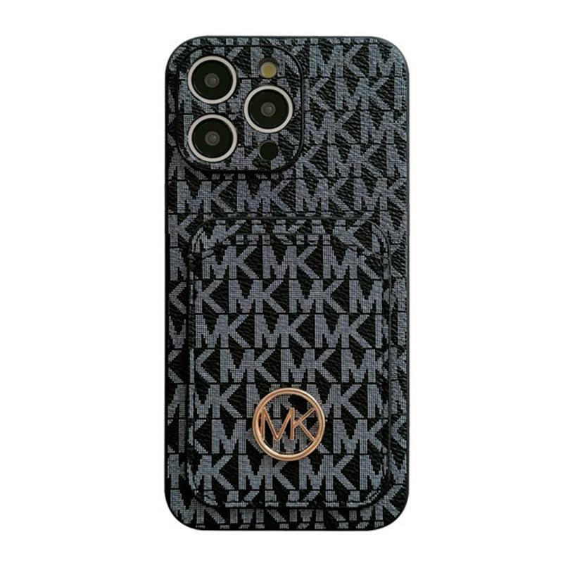 MK Card Bag Gold Logo iPhone Case mysite