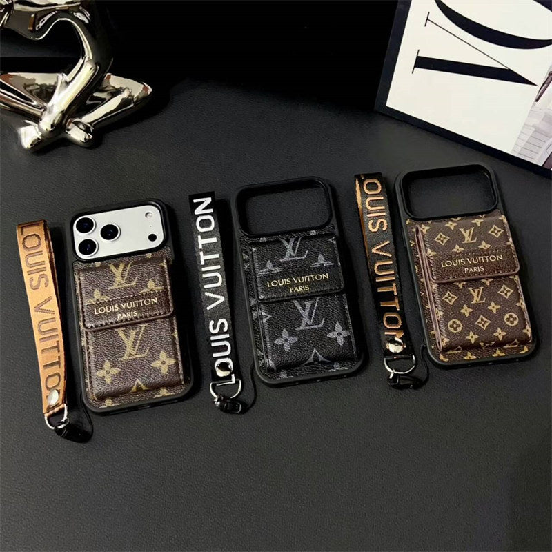 Louis Vuitton Phone case with card slot for iPhone 17/ 16 / 15 / 14s mysite