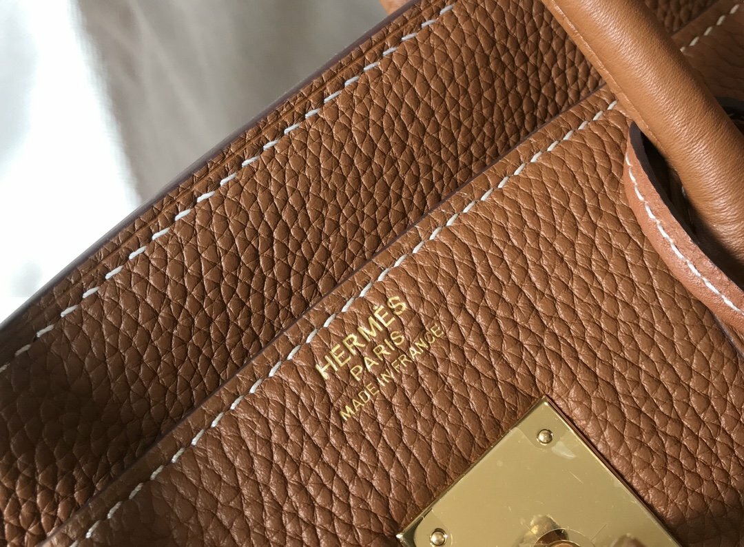 Hermes HMS Handle Bag 30cm Brown mysite