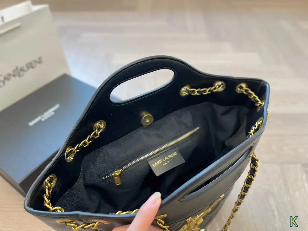 YSL SAINT LAURENT New Shopping Tote Bag 25x27cm mysite