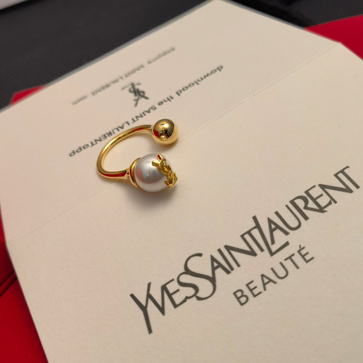 Pearl Fashion Open Ring mysite