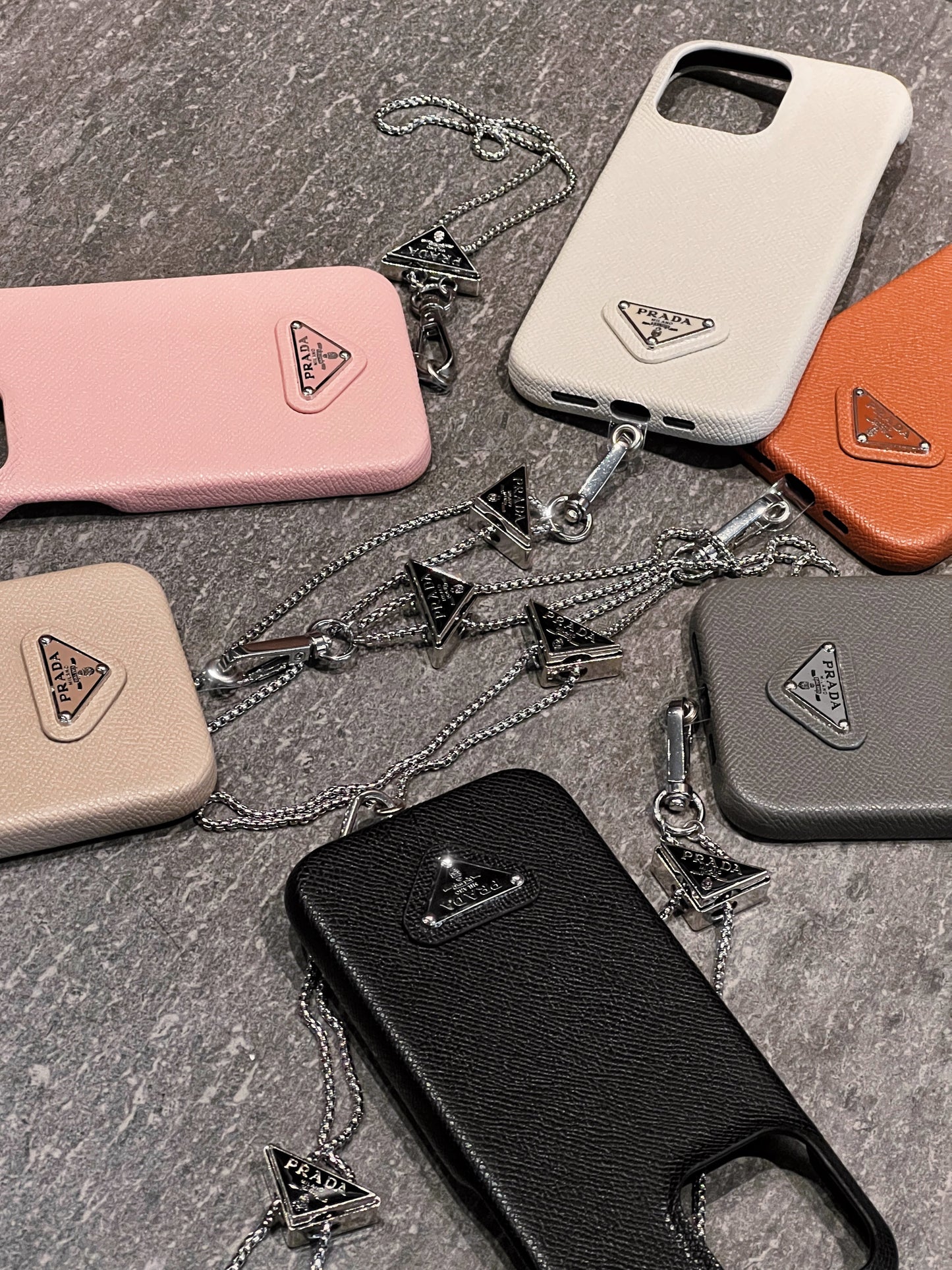 Pra Leather Crossbody iPhone Case mysite