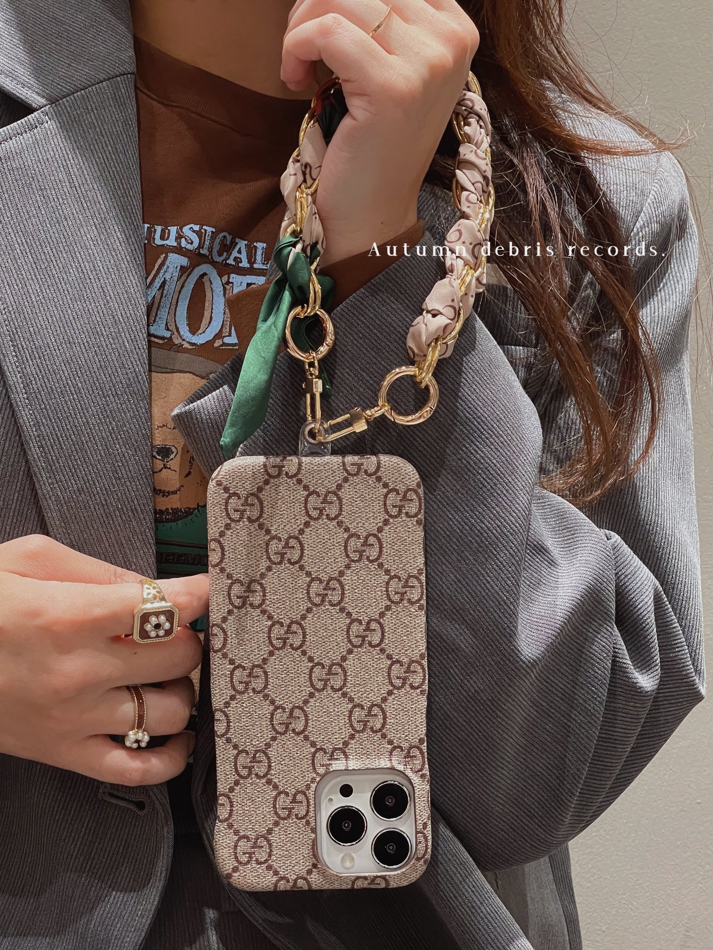 Lou Silk Wristband iPhone Case mysite
