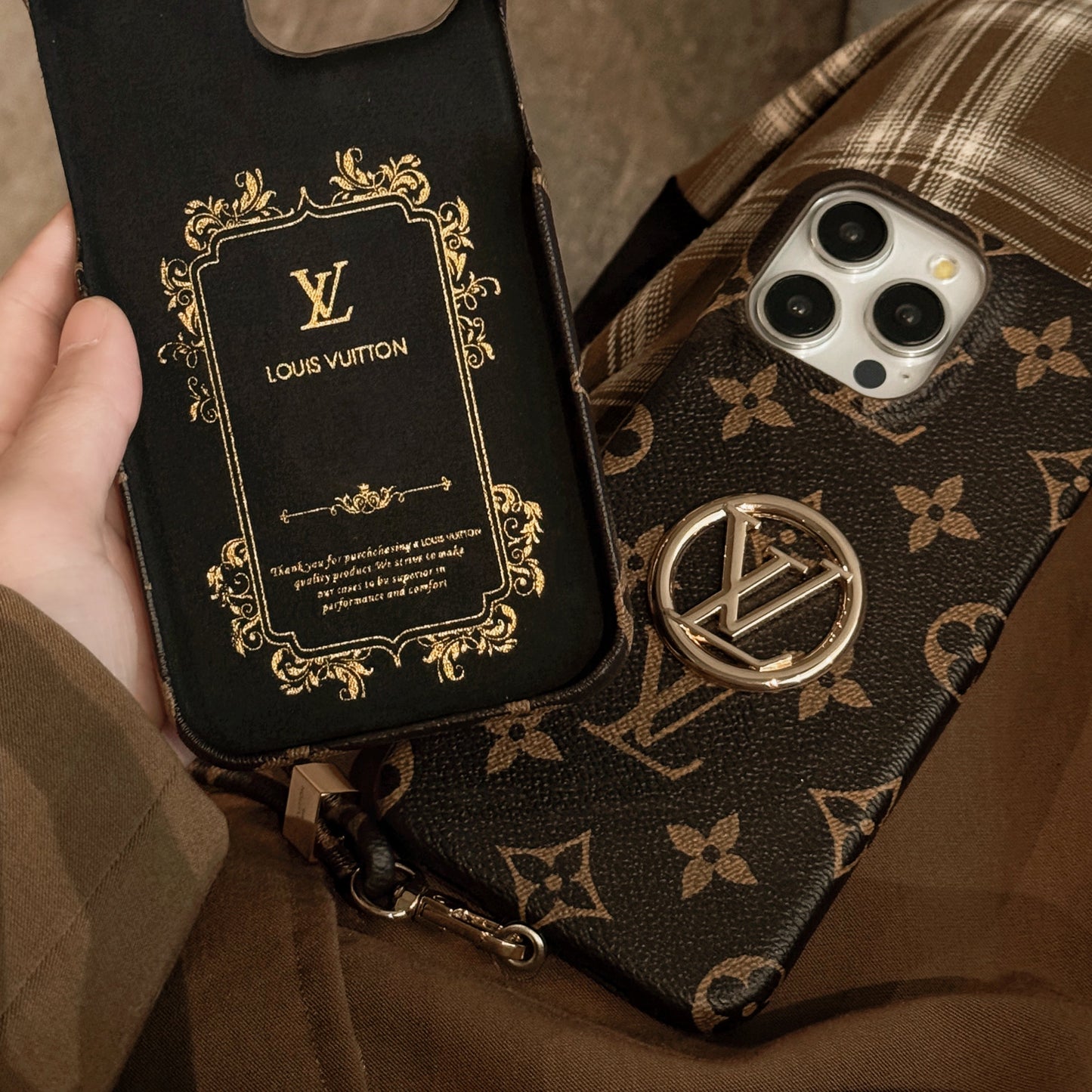 Lou Card Holder Chain iPhone Case mysite