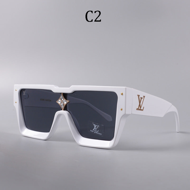 Luxury Large Frame Fashion Sunglasses—82978 Luxcases.shop
