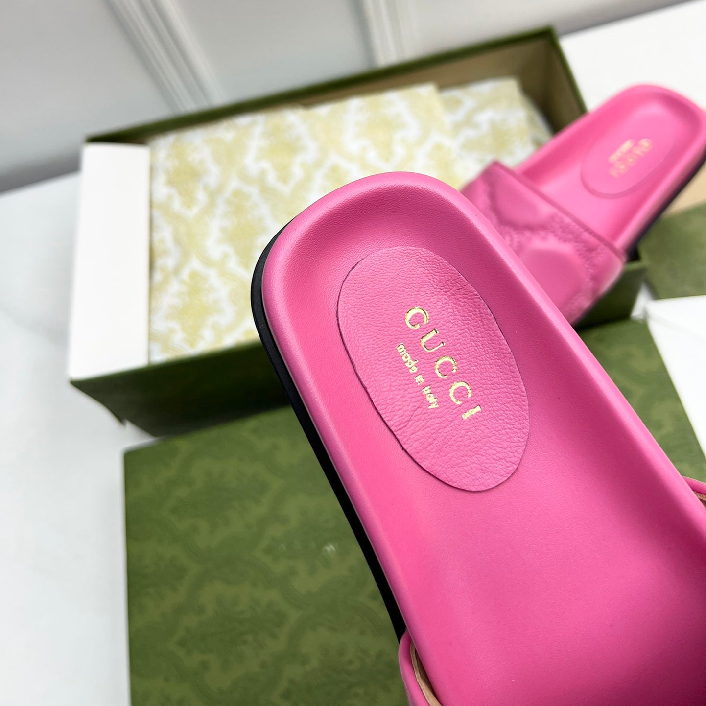 Trendy Embossed Flat Slippers mysite