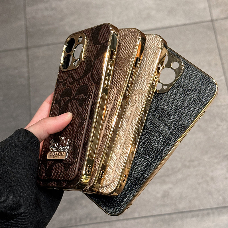 Coa Card Bag Leather iPhone Case mysite