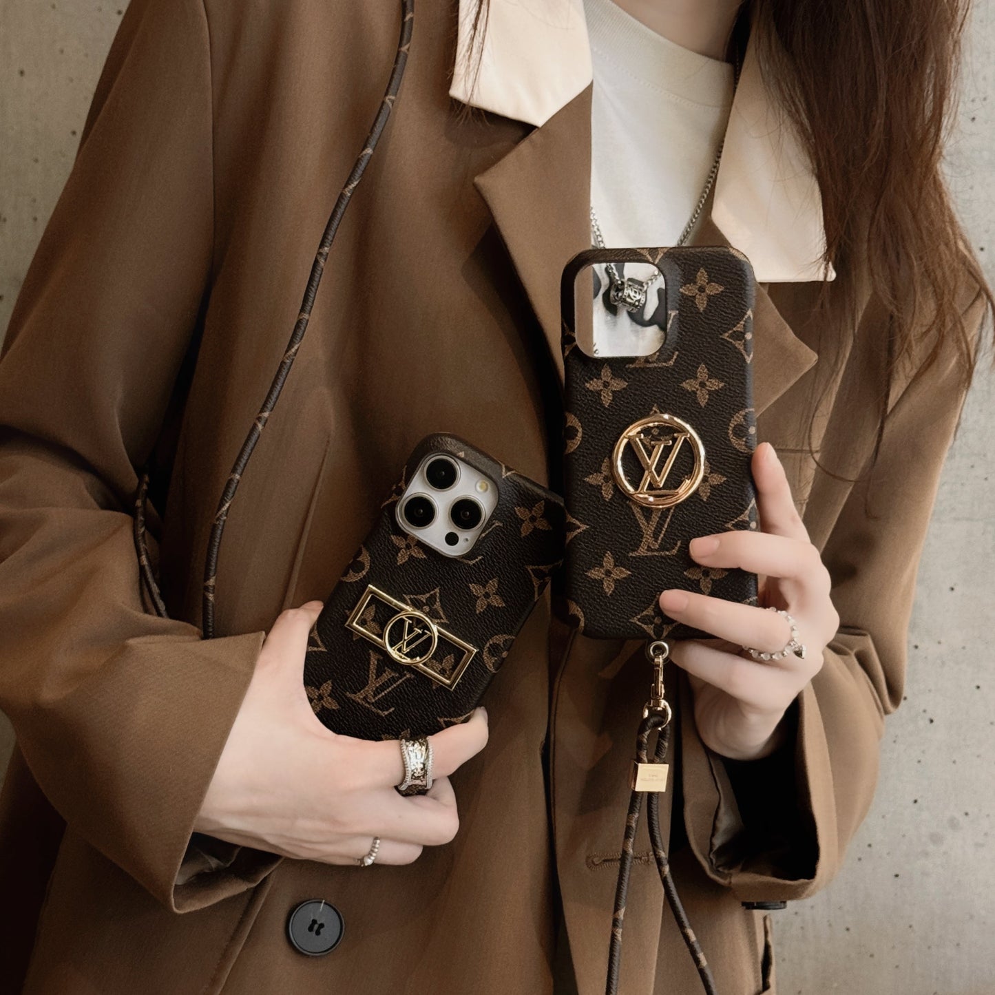 Lou Card Holder Chain iPhone Case mysite