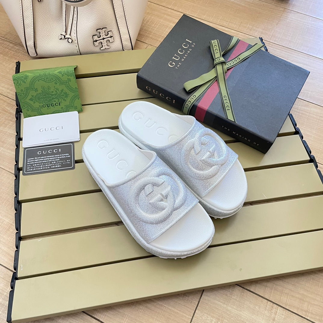 Fashion Colorful Platform Slippers mysite
