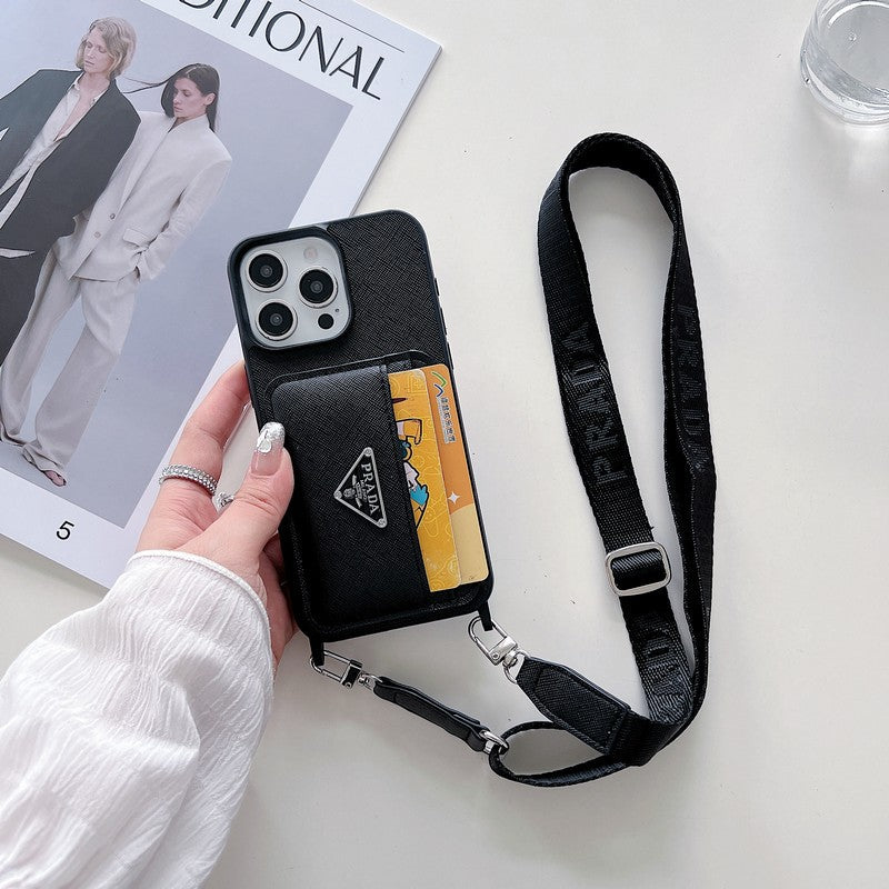 Pra Card Holder Crossbody iPhone Case mysite