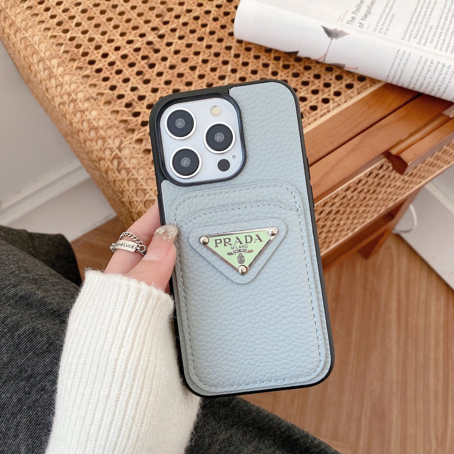 Pra Card Holder Color iPhone Case mysite