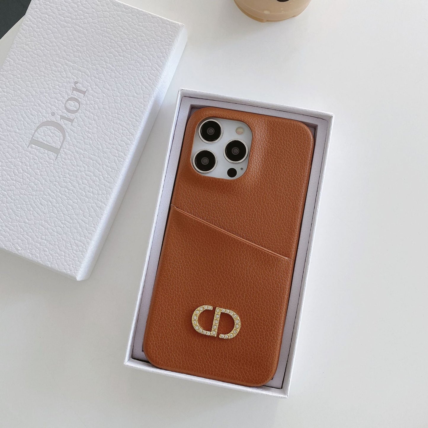 CD Leather iPhone Case mysite