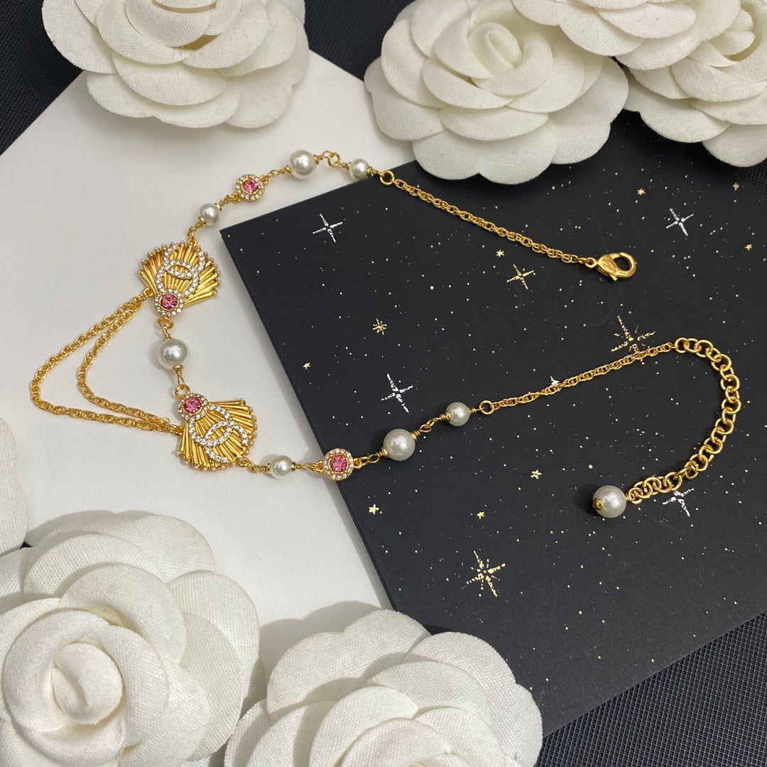 Premium Zircon Tassel Necklace mysite