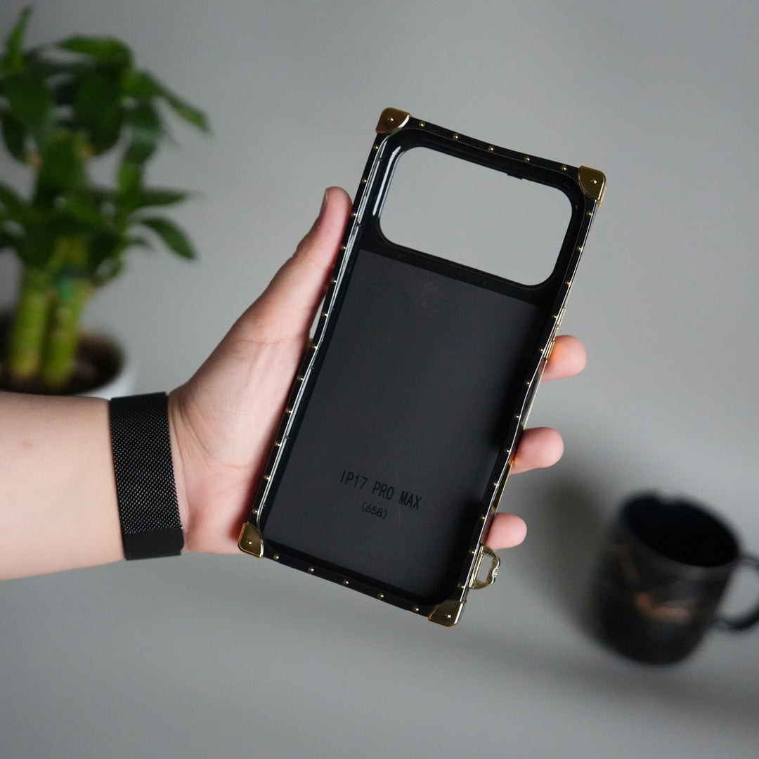 Luxury Brand Shiny Trunk Case For iPhone 17-12s mysite