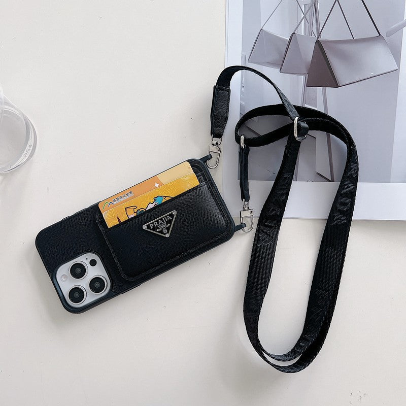 Pra Card Holder Crossbody iPhone Case mysite