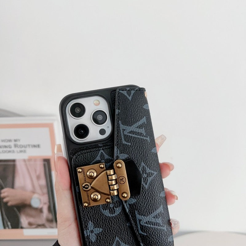Lou Card Holder Chain iPhone Case mysite