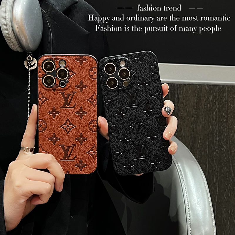 Lou Color Leather iPhone Case mysite