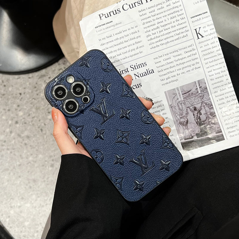 Lou Color Leather iPhone Case mysite