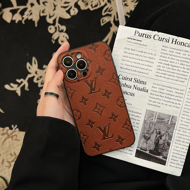 Lou Color Leather iPhone Case mysite