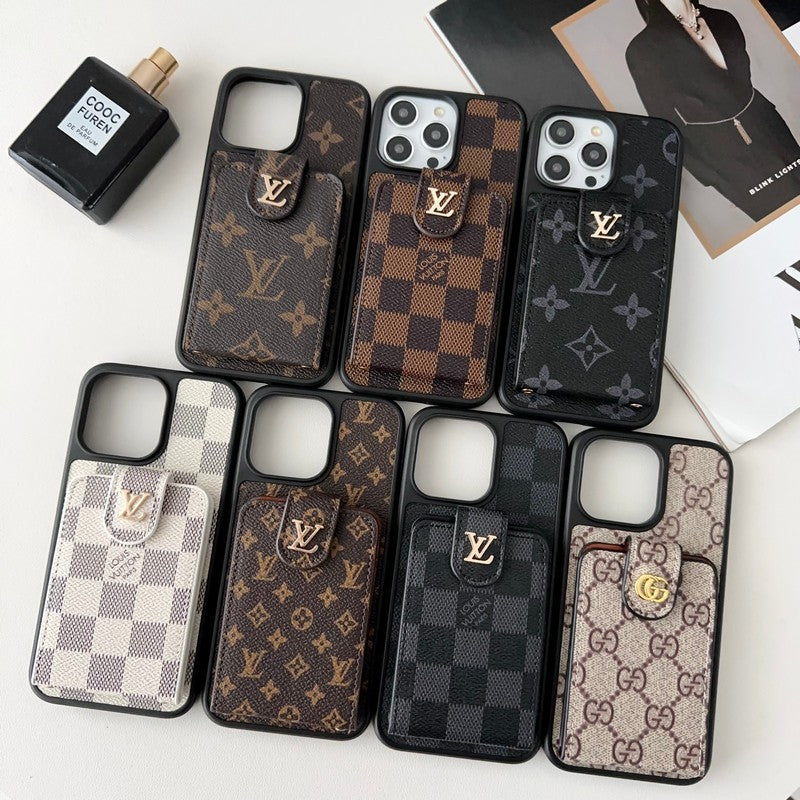 GG Card Bag Crossbody Chain iPhone Case mysite