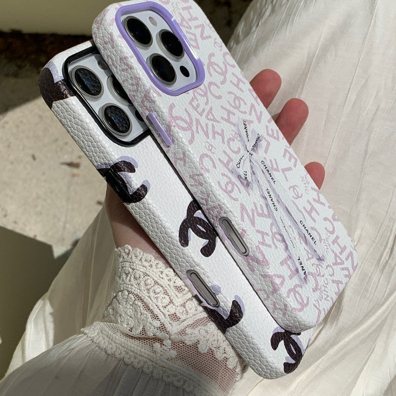 CC Color Leather iPhone Case mysite
