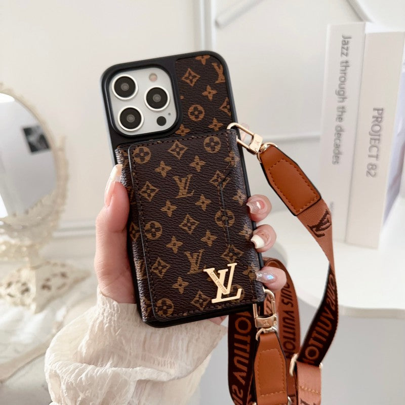 Lou Side Card Bag Crossbody Chain iPhone Case mysite