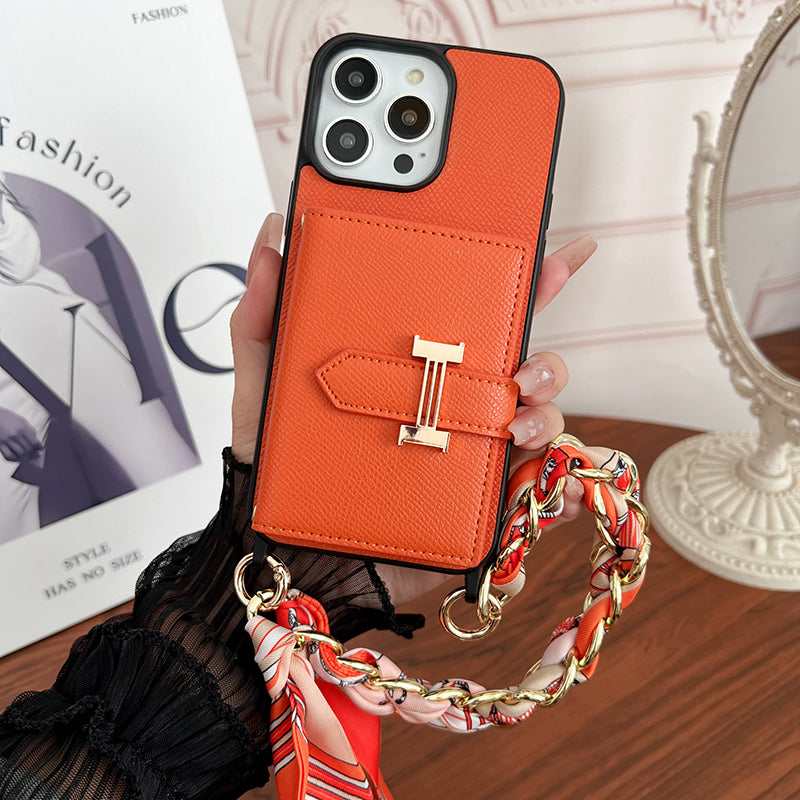 H Card Bag Scarves Leather iPhone Case mysite