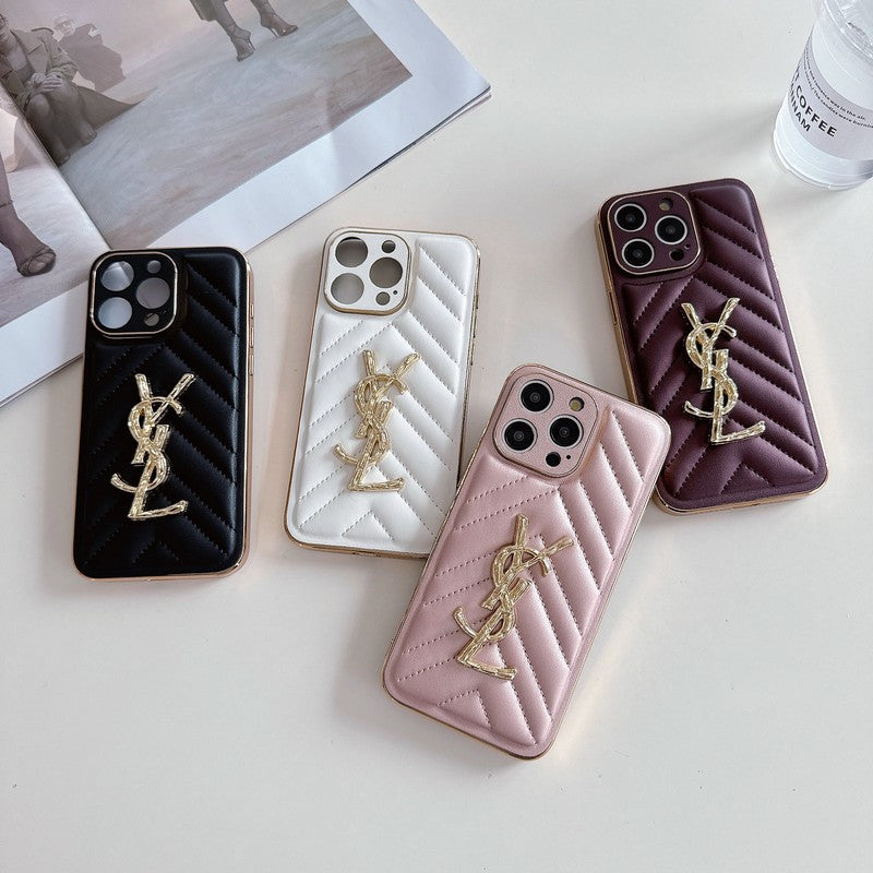 Saint Color Leather iPhone Case mysite