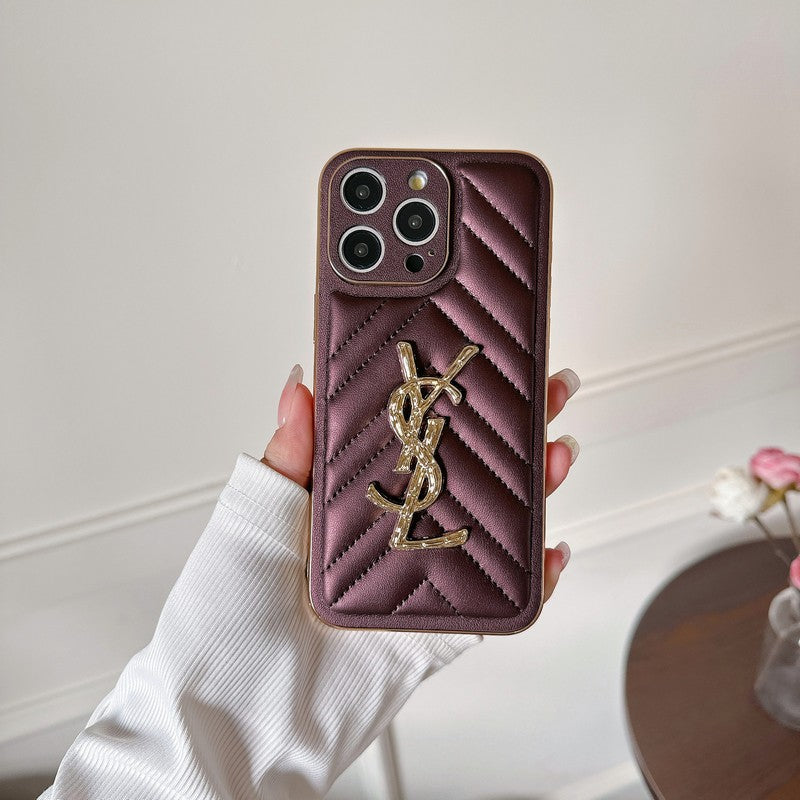 Saint Color Leather iPhone Case mysite