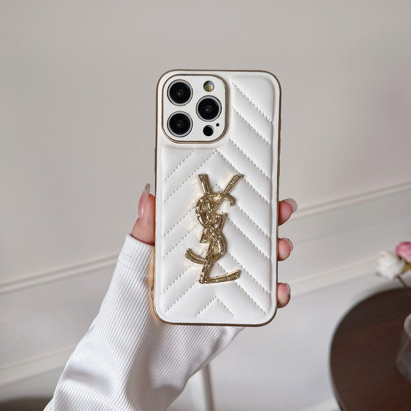 Saint Color Leather iPhone Case mysite